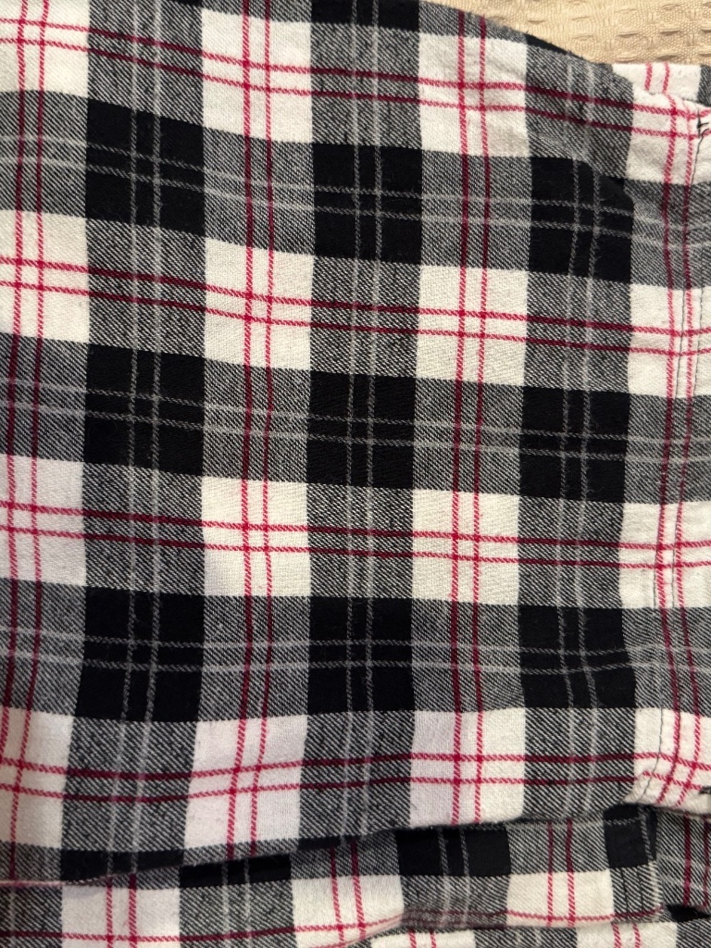 Ladies flannel pajama bottoms, XL, Nautica